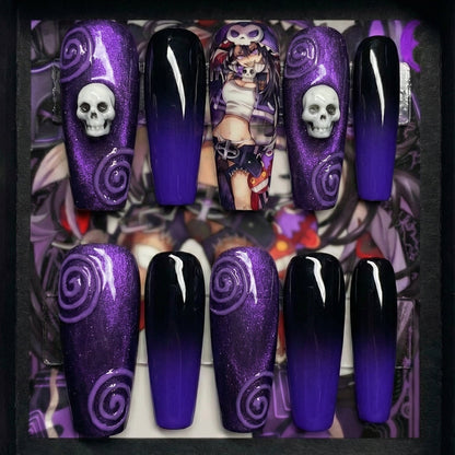 Violet Vortex Punk