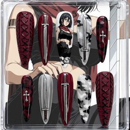 Crimson Tactical Blade