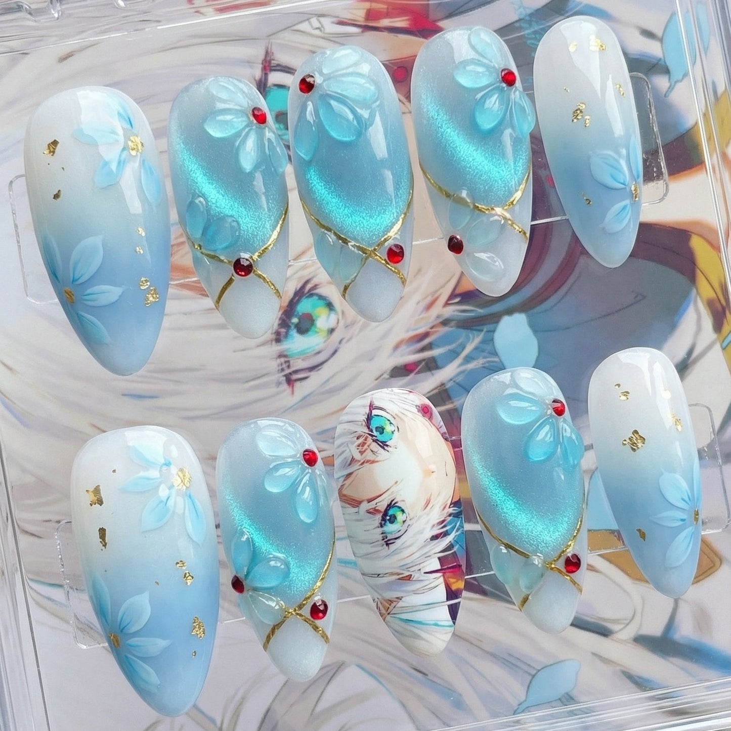 Cerulean Threaded Mirage