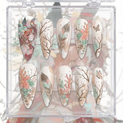 Boho Feather Flora