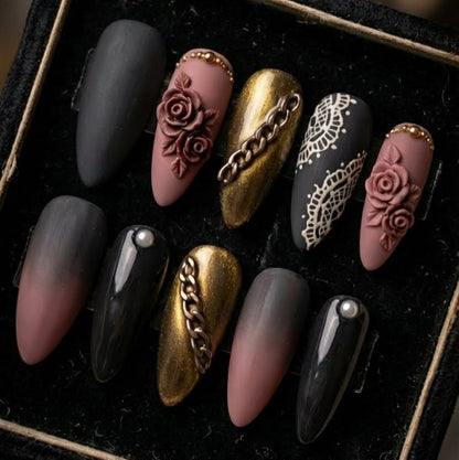 Baroque Rose Gold