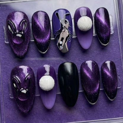 Magnetic Purple Rabbit