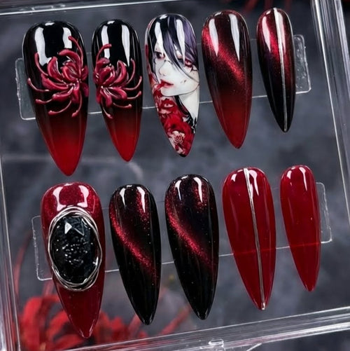 Gothic Scarlet Magnetic