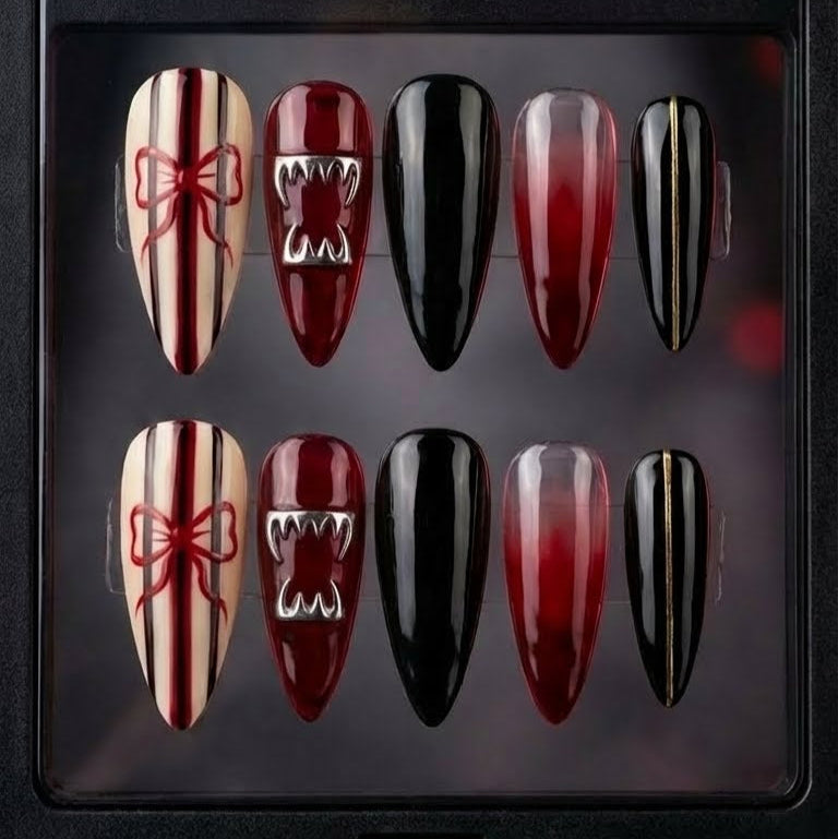 Crimson Jaw Ribbon
