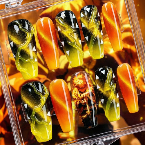 Luminous Amber Flash